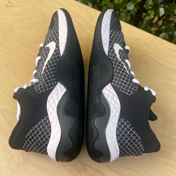 Nike Renew Elevate 2 Mens Basketball Shoes Black White Size 10.5 main image 9